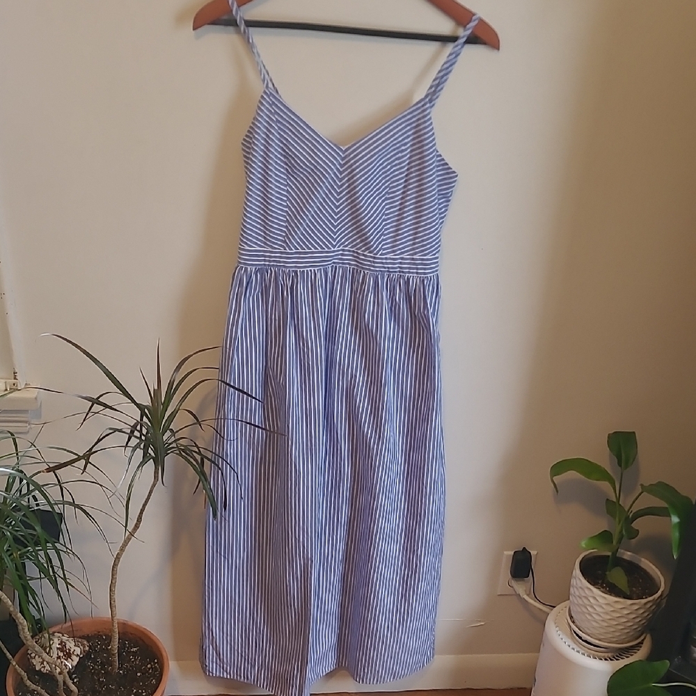 Striped Blue Sundress